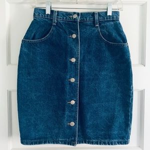 Forenza Vintage Mini Denim Skirt